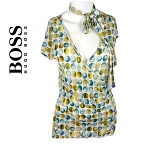 Boss by Hugo Boss Silk Wrap Top